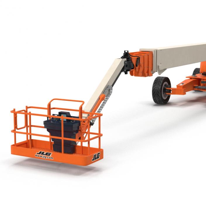 Telescopic Boom Lift JLG 1850 sj Rigged 3D model